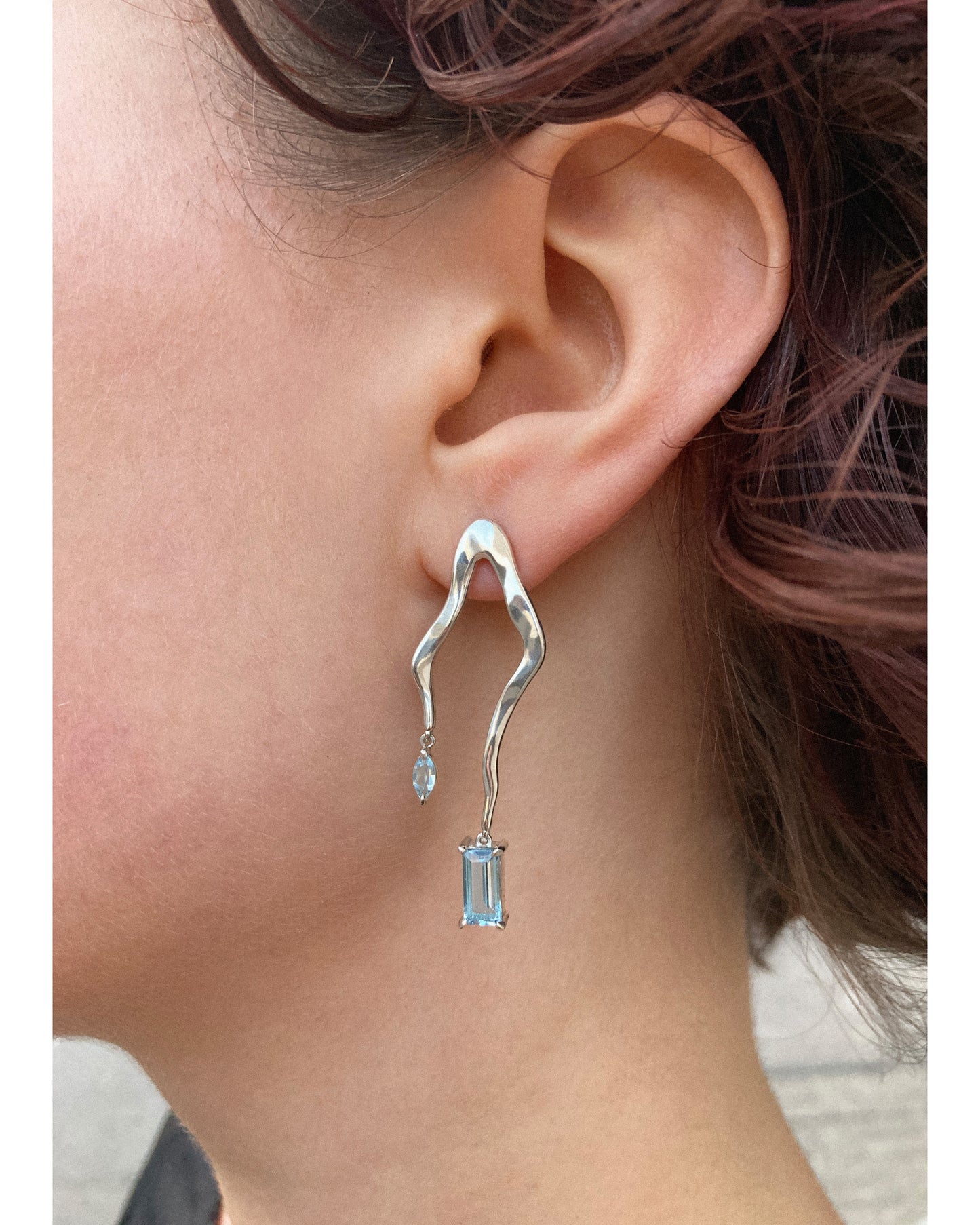 EQLIBRIUM topaz earings
